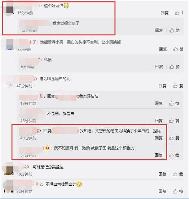 状态堪忧？郑爽遭张恒炮轰后更换黑白头像，画风怪异网友直呼害怕（组图） - 8