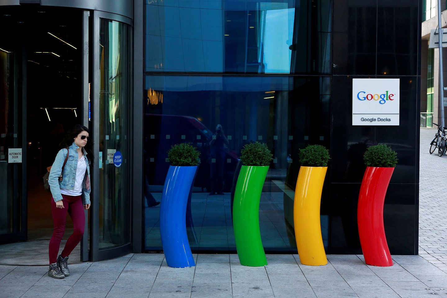 图为2020年7月，爱尔兰都柏林的Google大楼。Google宣布未来将不再跟踪客户浏览习惯。（Reuters）