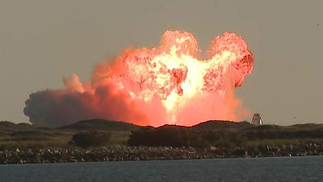SpaceX SN10成功着陆后爆炸，或因燃料泄漏所致（视频/组图） - 29
