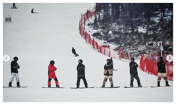 李小璐滑雪没带甜馨，还与PGone秀恩爱？疑似在同一滑雪场玩（组图） - 8