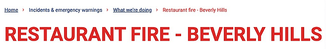 悉尼知名中餐馆突发火灾，目击者确认发生爆炸！多辆消防车赶抵，周边道路严重拥堵（视频/组图） - 1