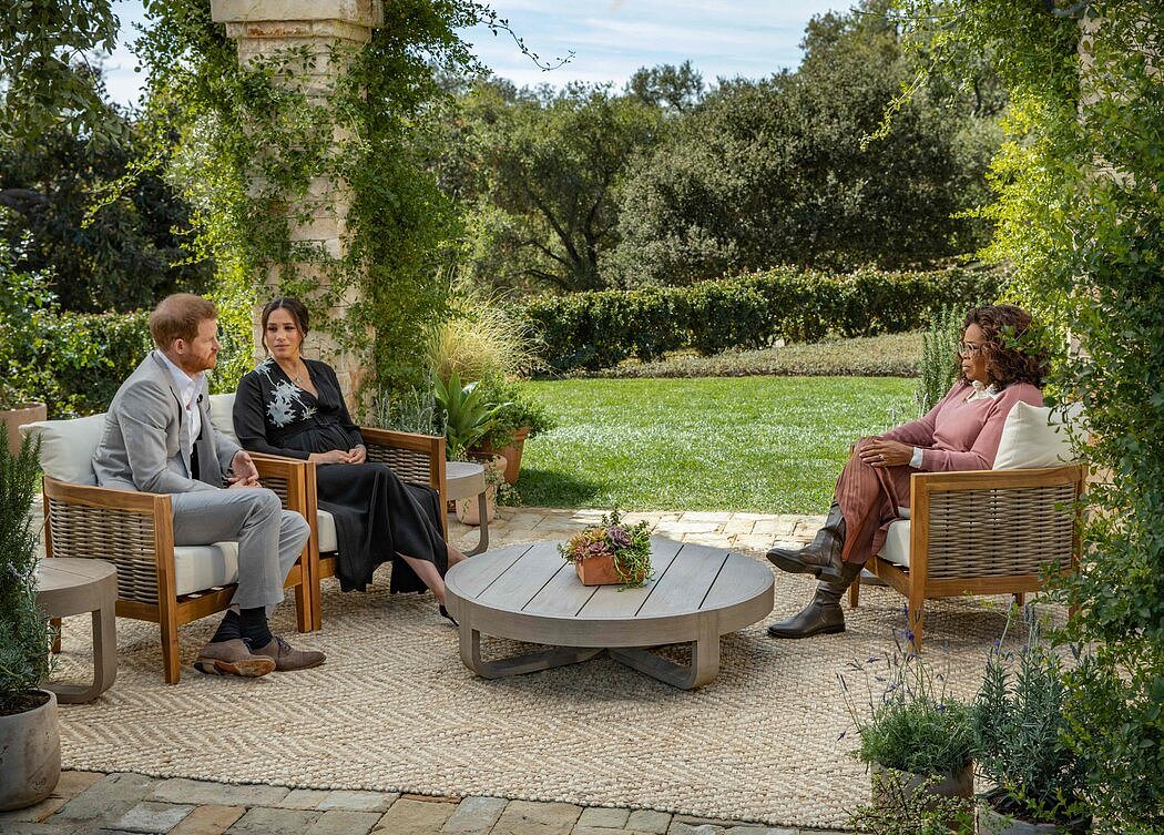 奥普拉·温弗里对哈里王子及其妻子梅根的采访在周日晚上于CBS电视台播出。