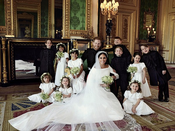 ▲▼王室婚礼官方照片出炉，哈利梅根婚礼。 （图／路透社）
