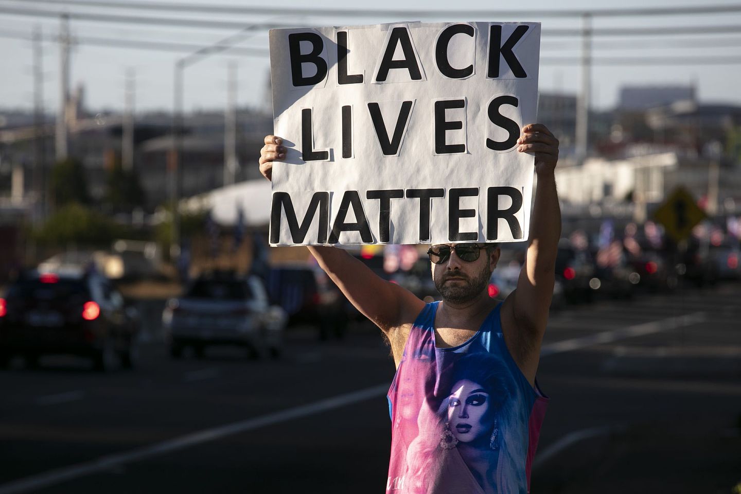 2020年爆发于美国的黑人命也是命运动，造成美国国内甚至全球性的社会震动。（AP）