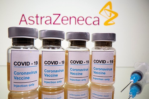 ▲英国阿斯利康制药（AstraZeneca）与新冠肺炎疫苗（图／路透）。