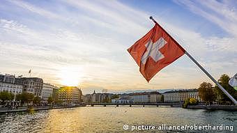 Schweiz Genf Rhone