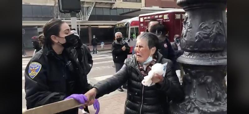 75岁的旧金山华裔婆婆谢萧珍（Xiaozhen Xie）还击歹徒袭击，成为国际新...