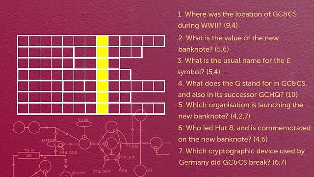 英国政府通讯总部为纪念图灵而设计的史上最难谜题之一