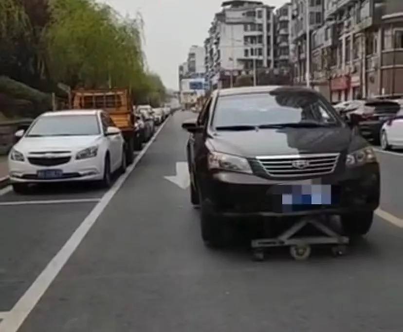 湖南男子6年花20万研制出停车掉头系统，交警回应：属于非法改装