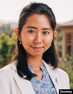美国斯坦福大学国际政策缅甸裔研究生Me Me Khant。（照片本人提供）