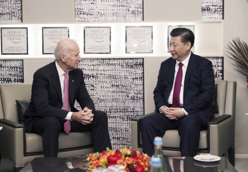 美国总统拜登（左）与中国领导人习近平（右）。 (资料照片) 图：翻摄新华社
