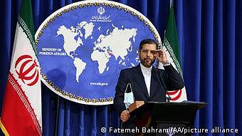 Iran Außenpolitischer Sprecher Saeed Khatibzadeh