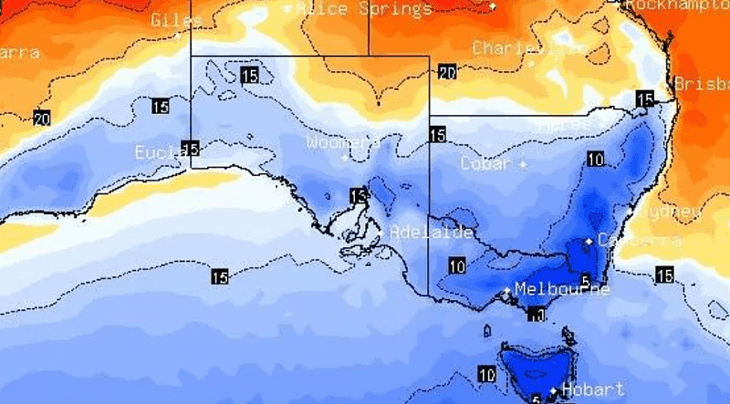 “极地寒流”来袭！澳洲多地气温将大幅下跌，部分地区或迎降雪及冰雹（组图） - 2