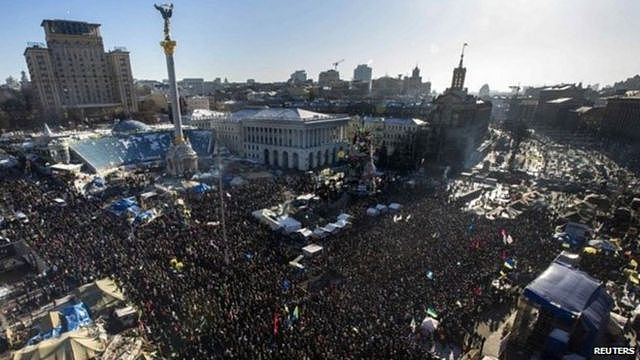 2014年乌克兰发生的广场革命