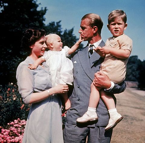 the english royal family in 1951