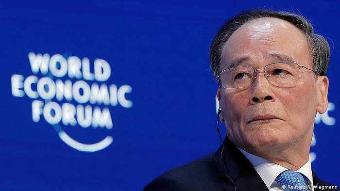 Weltwirtschaftsforum 2019 in Davos | Wang Qishan, Vizepräsident China