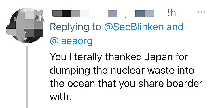 感谢日本努力？美国务卿布林肯回应日本核污水排放引发舆论热议（组图） - 13