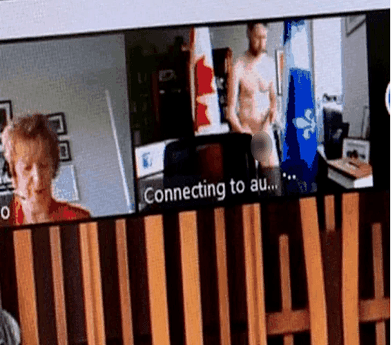 加拿大国会议员全裸出席视频议会，网友：身材不错（视频/图） - 2