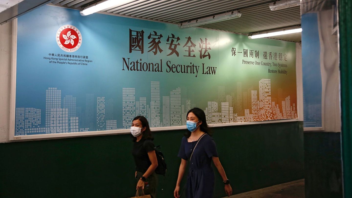修例风波让北京重拳出手，制定港版国安法及修改香港选举制度。(HK01)