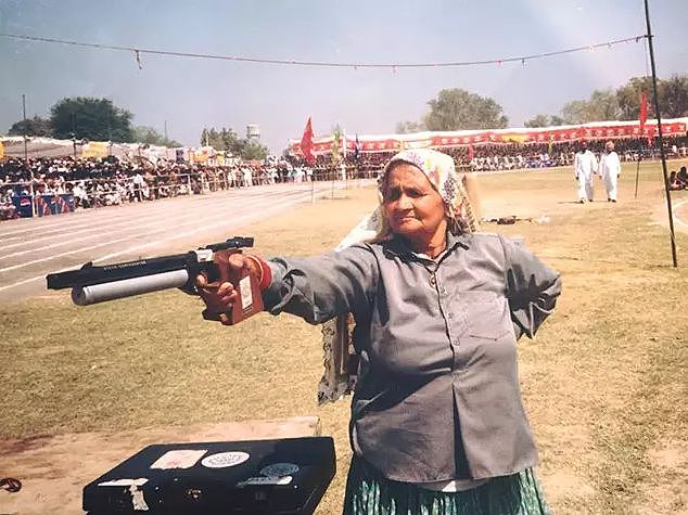 89岁印度神枪老奶奶：65岁出道 拿100多枚奖牌