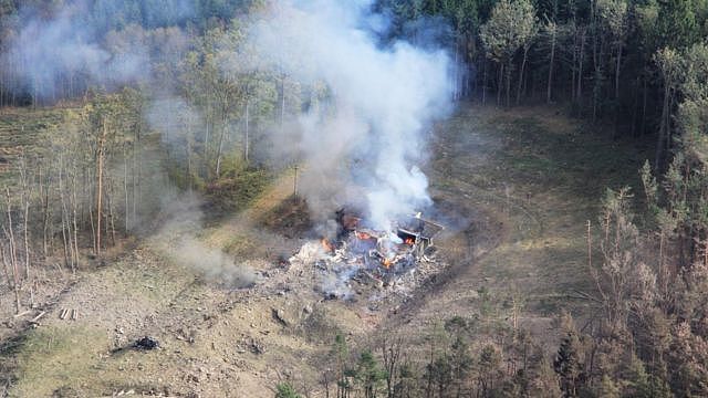 捷克弗尔贝季采爆炸现场（10/2014）