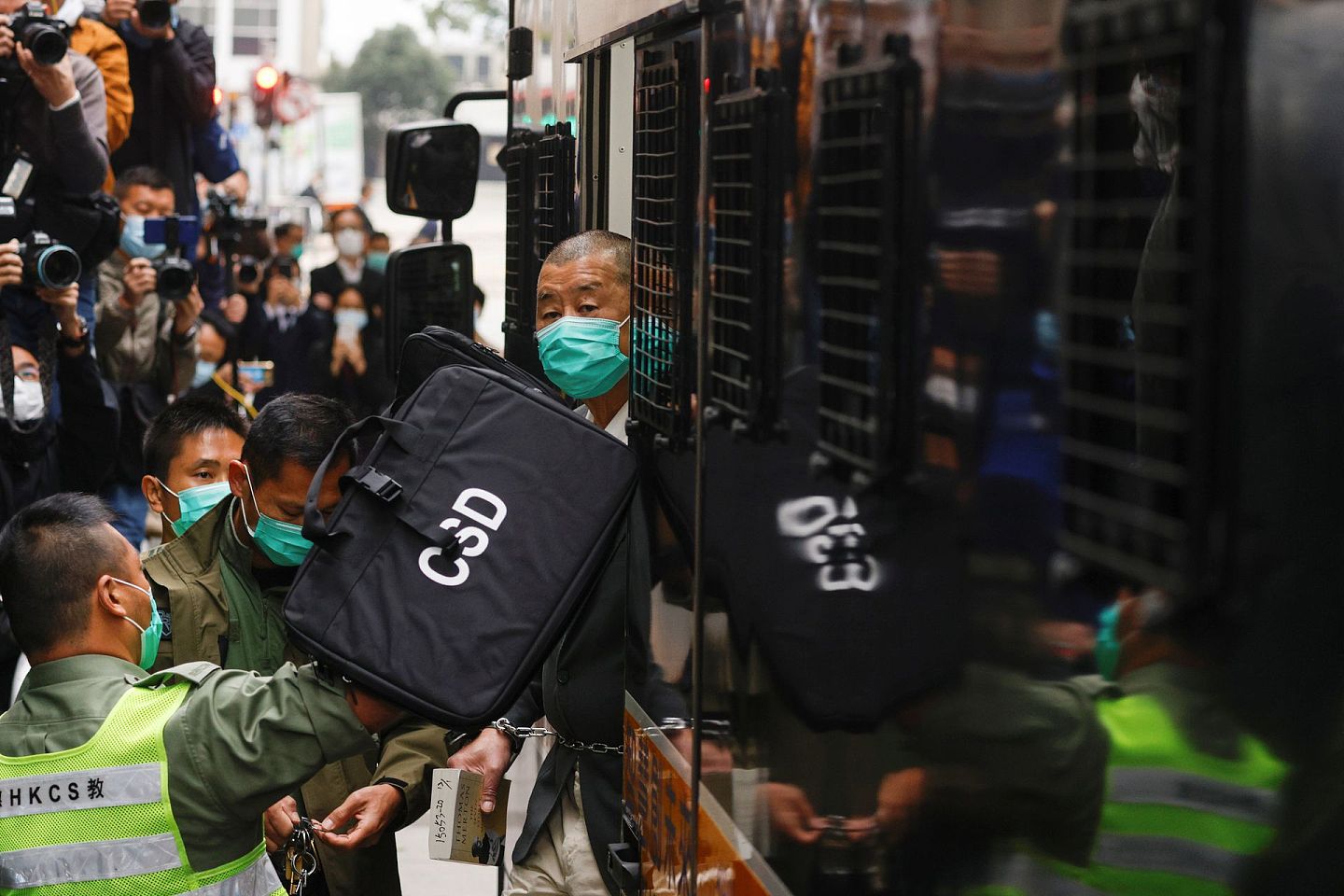 北京认为引起香港乱局的原因是多方面的，除了诸如黎智英这样的触犯国安人士外，香港的传媒也扮演了角色。（Reuters）