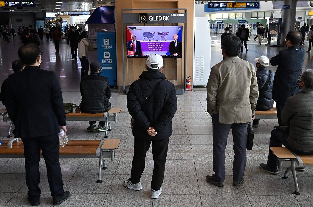 去年11月，韩国人密切关注着美国总统大选的结果。唐纳德·J·特朗普总统曾试图与朝鲜达成一项核协议，但未能成功。