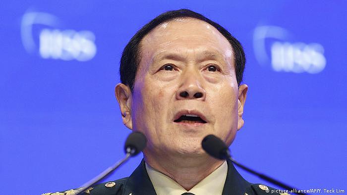 Der chinesische Verteidigungsminister, General Wei Fenghe
