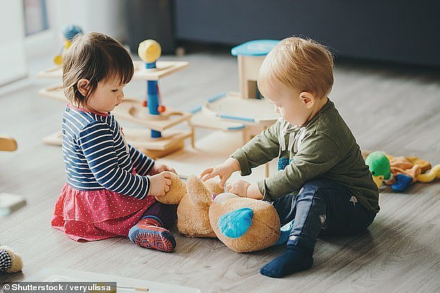 orking parents could soon be paying as little as $6 a day in childcare fees as part of the federal 2021-22 Budget (stock image)