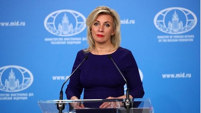俄罗斯外交部发言人玛丽亚·扎哈罗娃（Maria Zakharova