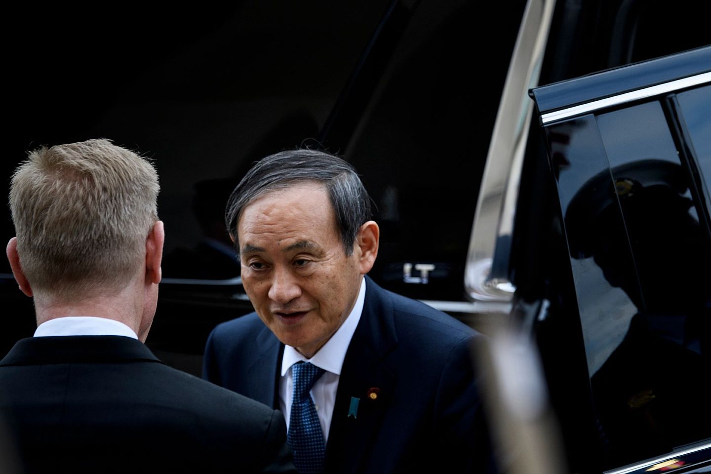 日本官房长官菅义伟上台后，日美关系进一步加强和走进。（AFP）