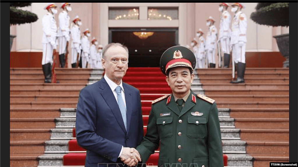 俄罗斯与越南有军事上合作。