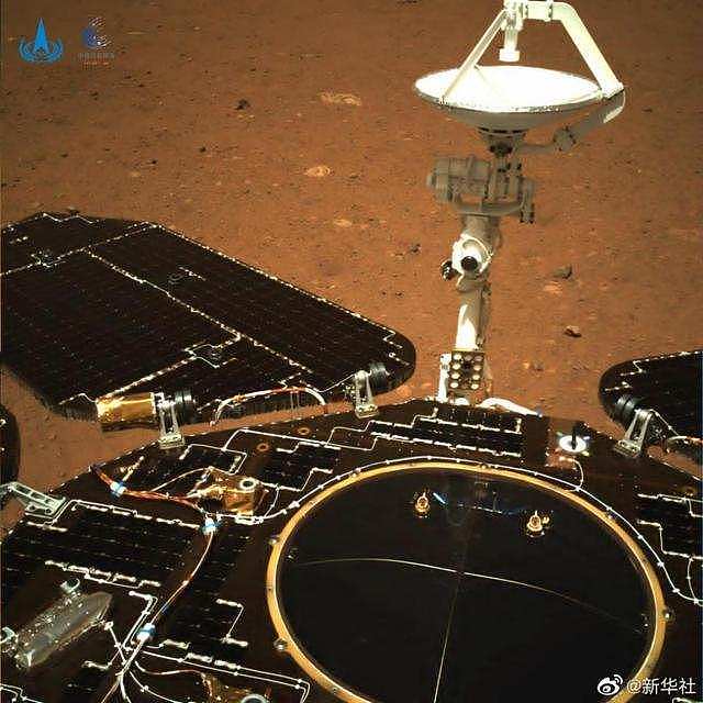 祝融号传回照片：火星表面纹理清晰，地貌信息丰富（图） - 1