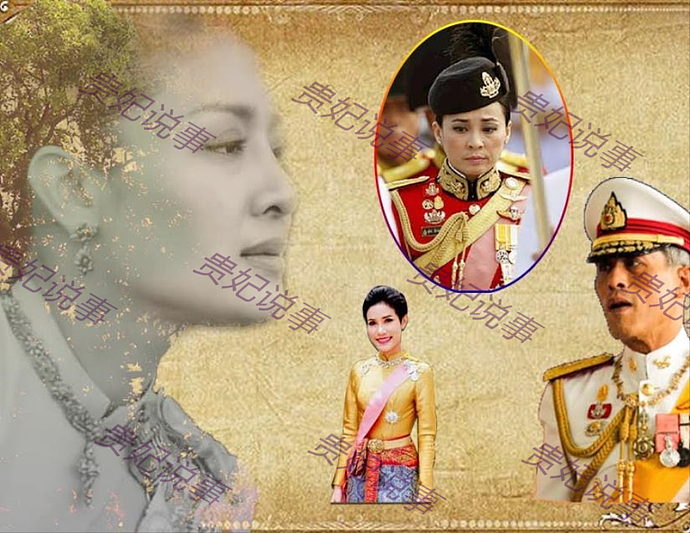 泰国后宫集体“出镜”！西拉米和泰王深情对望，苏提达满脸愁容（组图） - 1