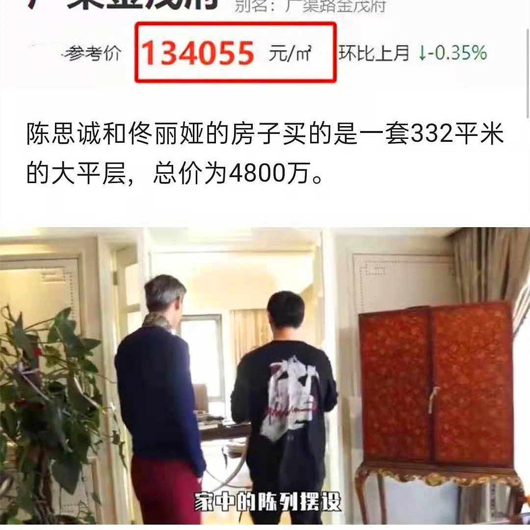 陈思诚佟丽娅离婚不意外，他俩的资产才惊人，是真有钱