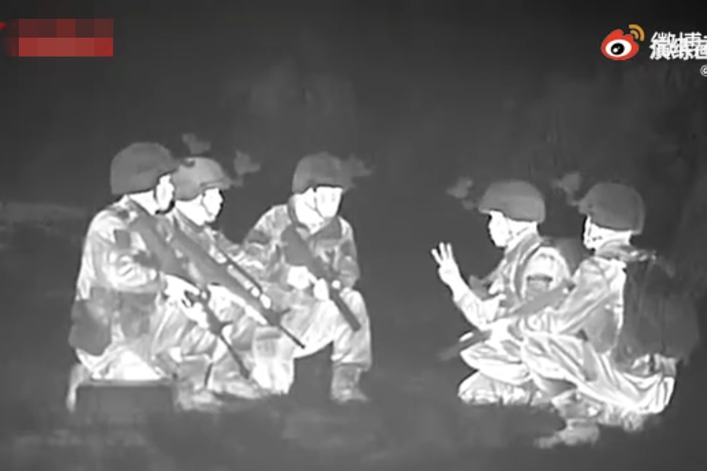 解放军第73集团军在福建进行破袭演练。此次演练持续到深夜。（中国军视网视频截图）