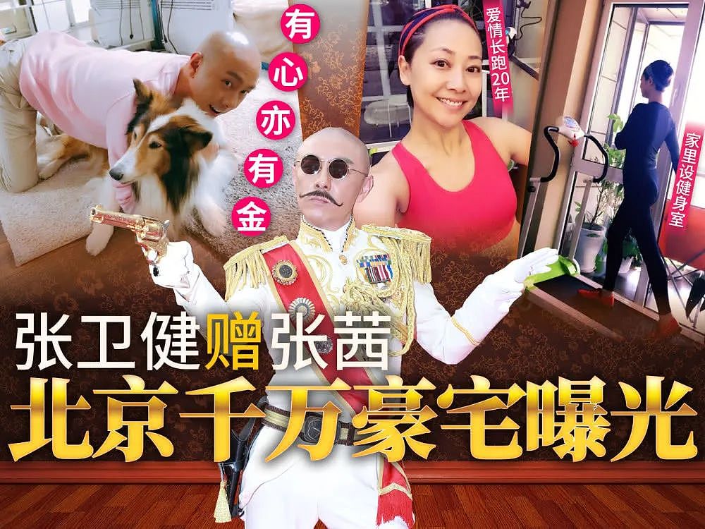 56岁张卫健录视频暴露北京近亿豪宅，参加商演综艺到内地发展（组图） - 3