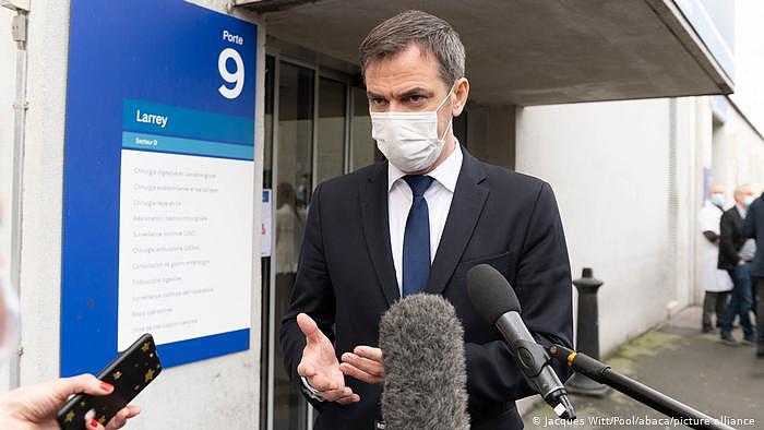 Frankreich Gesundheitsminister Olivier Véran 