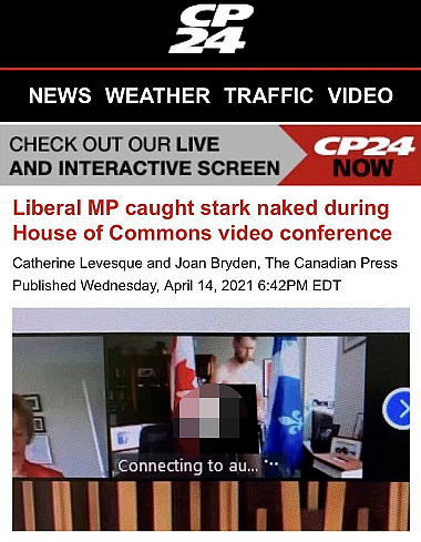 加拿大议员又裸出境了！这次更夸张，竟当众撒尿（组图） - 1