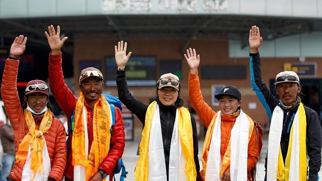 Tsang Yin-Hung, 45, who scaled Mount Everest in less than 26 hours