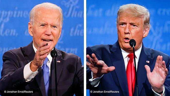 USA Präsidentschaftswahlkampf l TV-Debatte Biden vs Trump, Kombo