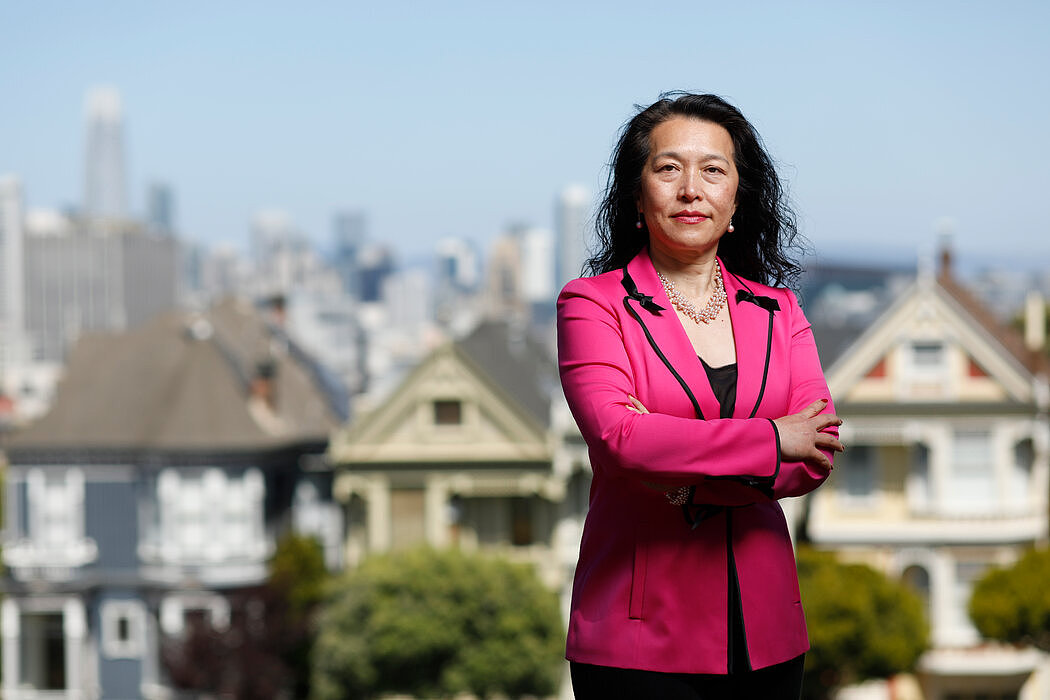 上升基金会总裁安娜·莫在旧金山。