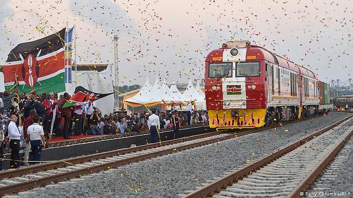 Kenia China Infrastruktur | Zuglinie Mombasa - Nairobi
