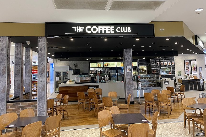 Coffee Club cafe inside a Caloundra shopping centre listed as a COVID-19 exposure site