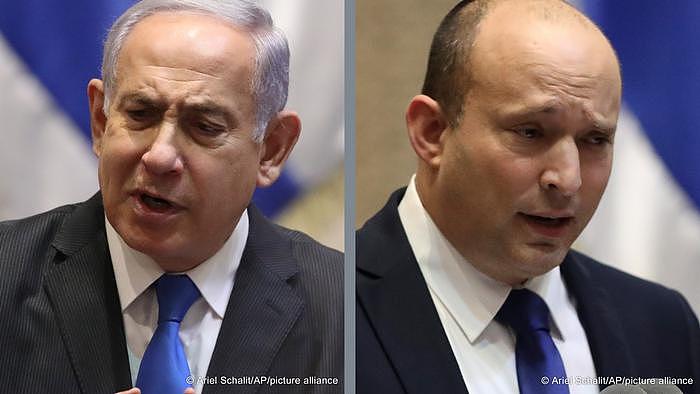 Bildkombo | Benjamin Netanyahu und Naftali Bennett