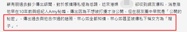 港媒曝苏有朋与经纪人隐婚十年，赵薇林心如都知情？工作室紧急回应（组图） - 4