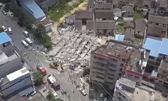 湖南一栋7层自建楼房垮塌，12人被困！已致5人死亡7人受伤（视频/组图） - 4