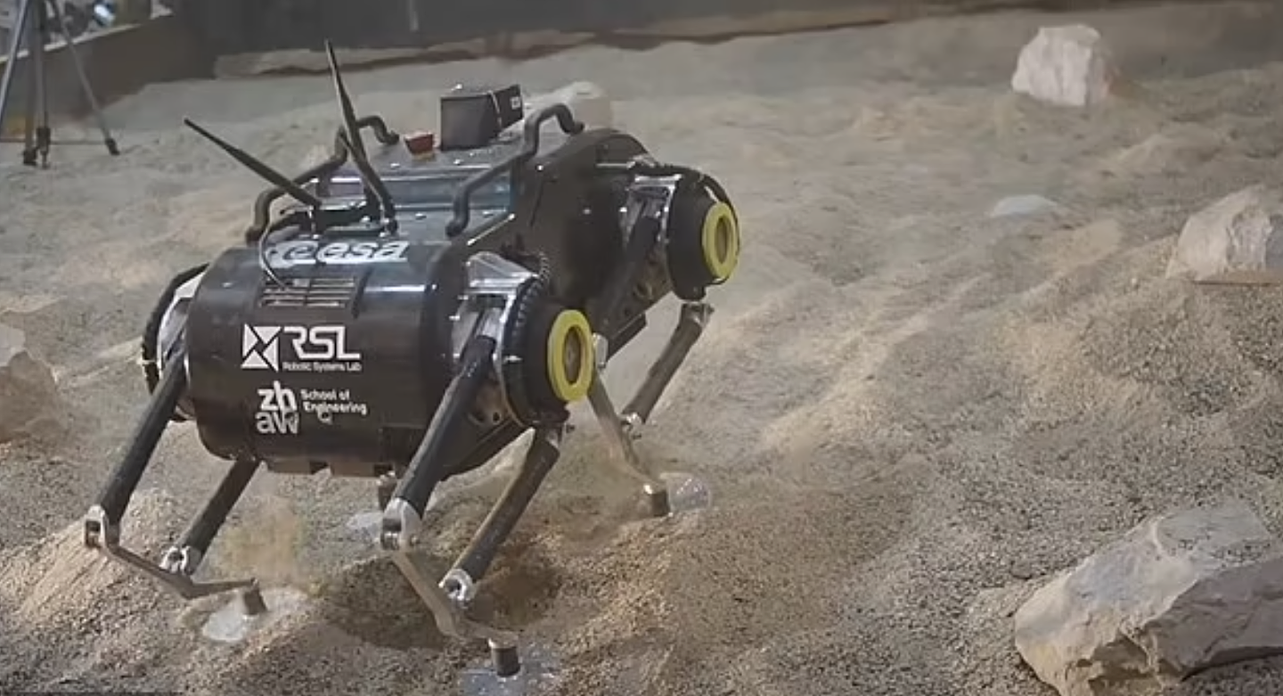 德国瑞士研制四足机器人，将成为首个在火星上行走的动力机器