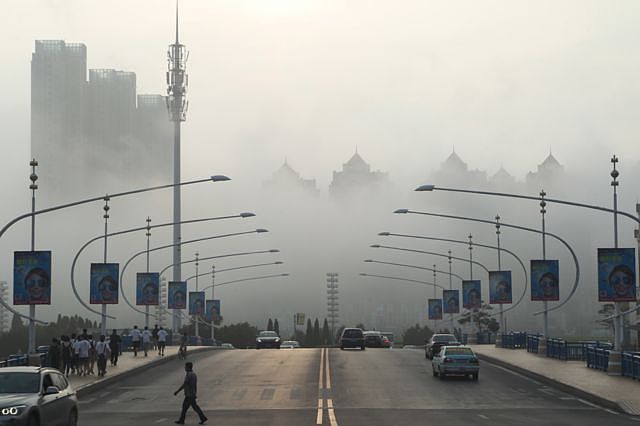 Fog in Dalian