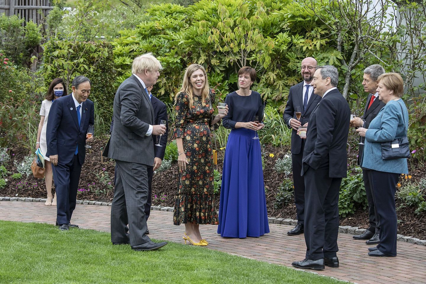 2021年6月11日，七国集团（G7）领导人峰会在英国举行。（AP）